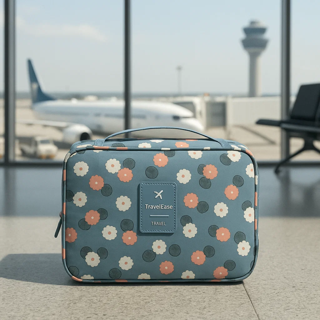 TravelEase Toiletry Bag Water-Resistant and Organized Travel | ventumra