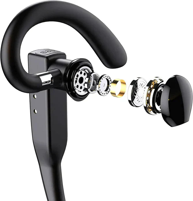 Trucker Dual Mic Wireless Bluetooth 5.1 Noise Cancelling Headset/Earphones | ventumra