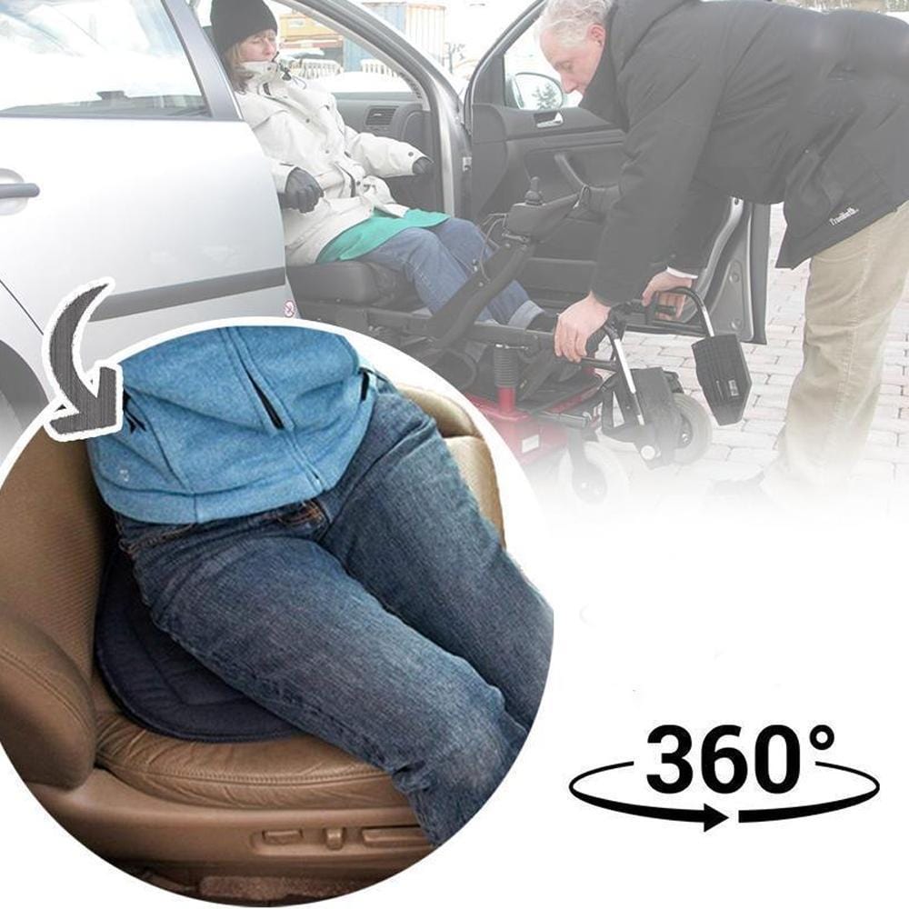 TurnEase 360° Rotating Seat Cushion – Comfortable Swivel Cushion for Car, Office & Home | ventumra