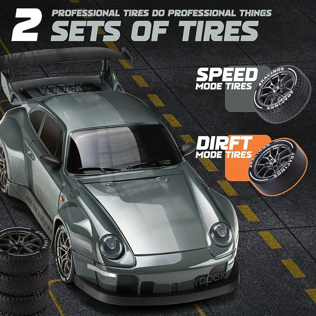 Ultimate 1:24 RC Drift Car with LED Wheels – Rechargeable 4WD Racing Toy | ventumra