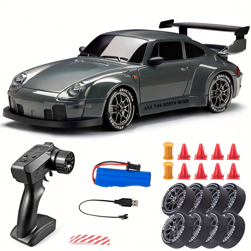 Ultimate 1:24 RC Drift Car with LED Wheels – Rechargeable 4WD Racing Toy | ventumra