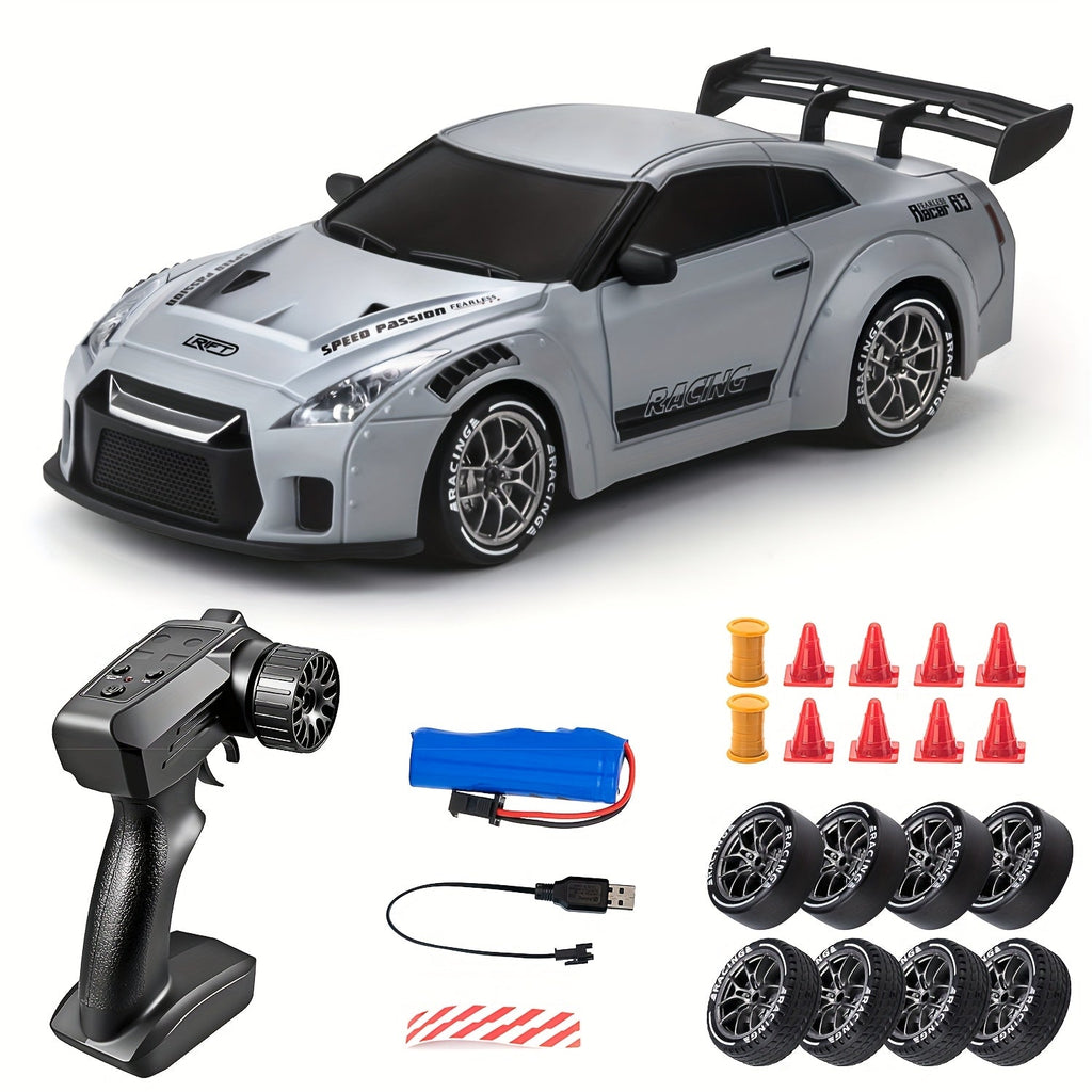 Ultimate 1:24 RC Drift Car with LED Wheels – Rechargeable 4WD Racing Toy | ventumra