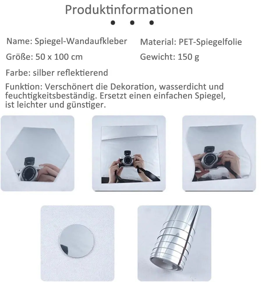 Ultra-flexible Mirror - safe and shatterproof | ventumra
