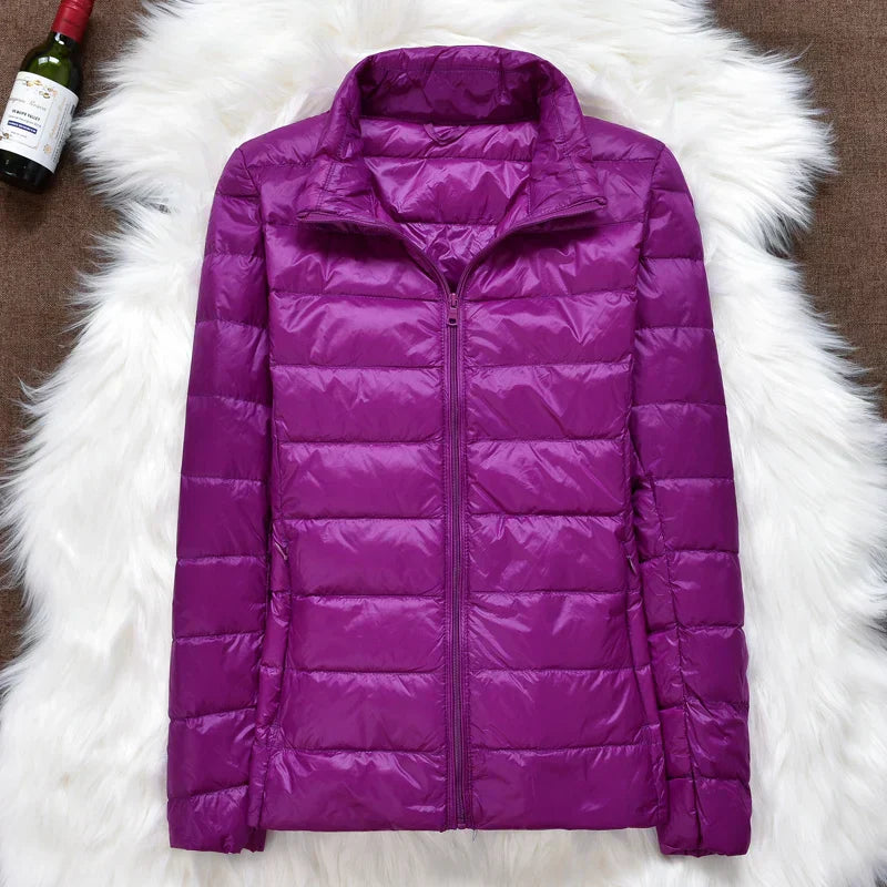 Hooded Lightweight Down Jacket for Women | ventumra