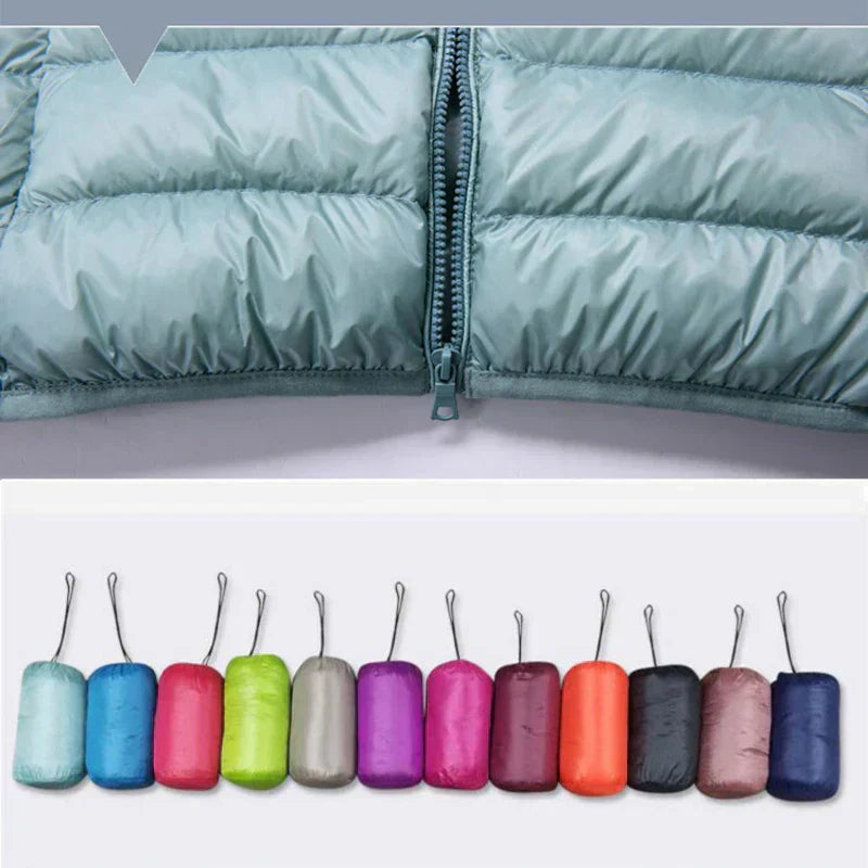 Hooded Lightweight Down Jacket for Women | ventumra
