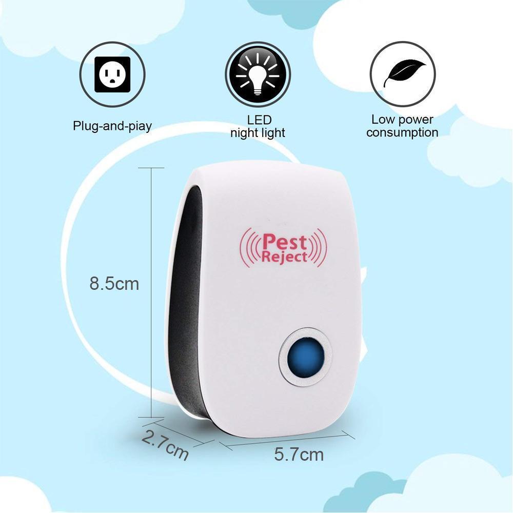 Ultrasonic Insect/Rodent Pest Control-2+1 Pack | ventumra