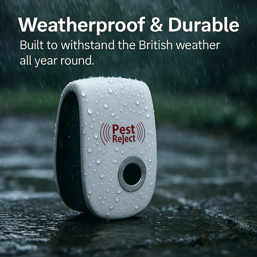Ultrasonic Pest Repeller - Deters Squirrels in 48 Hrs for Outdoors | ventumra