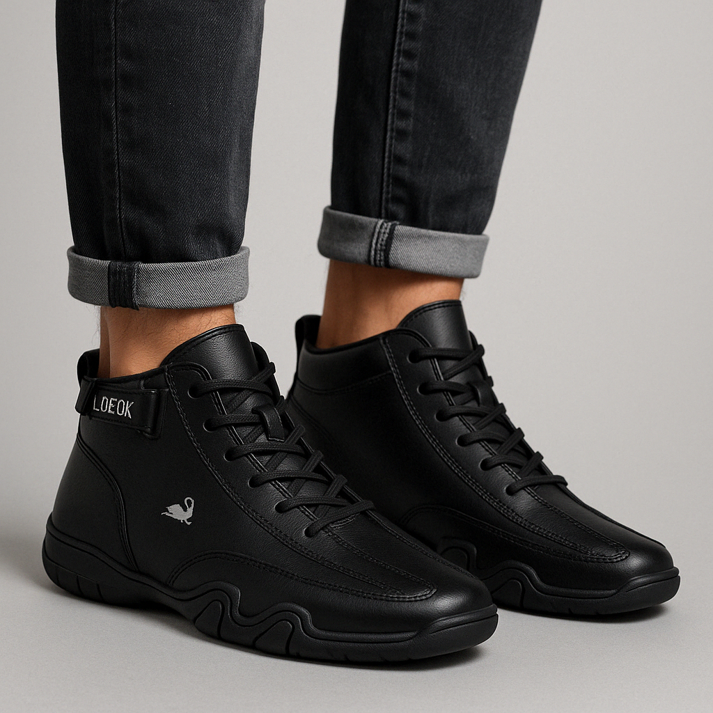 Unisex Natural Feel Lace-Up Boots | ventumra