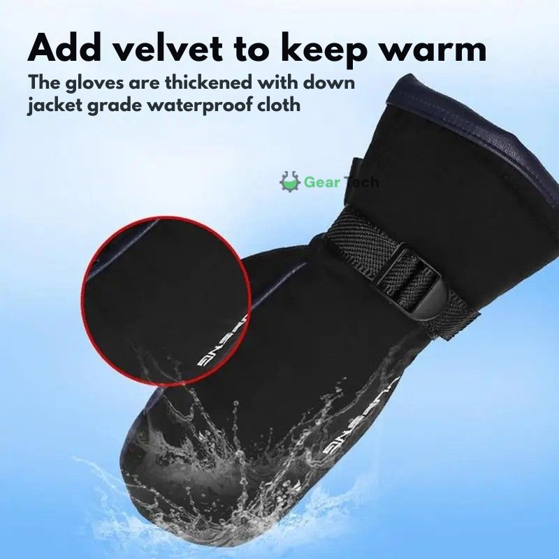 USB Electric Heated Mittens Waterproof & Dual-Sided Heating | ventumra