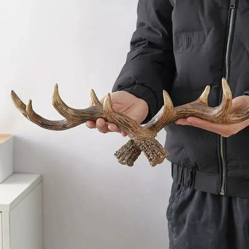 Rustic Antler Wall Hanger for Coats & Hats | ventumra