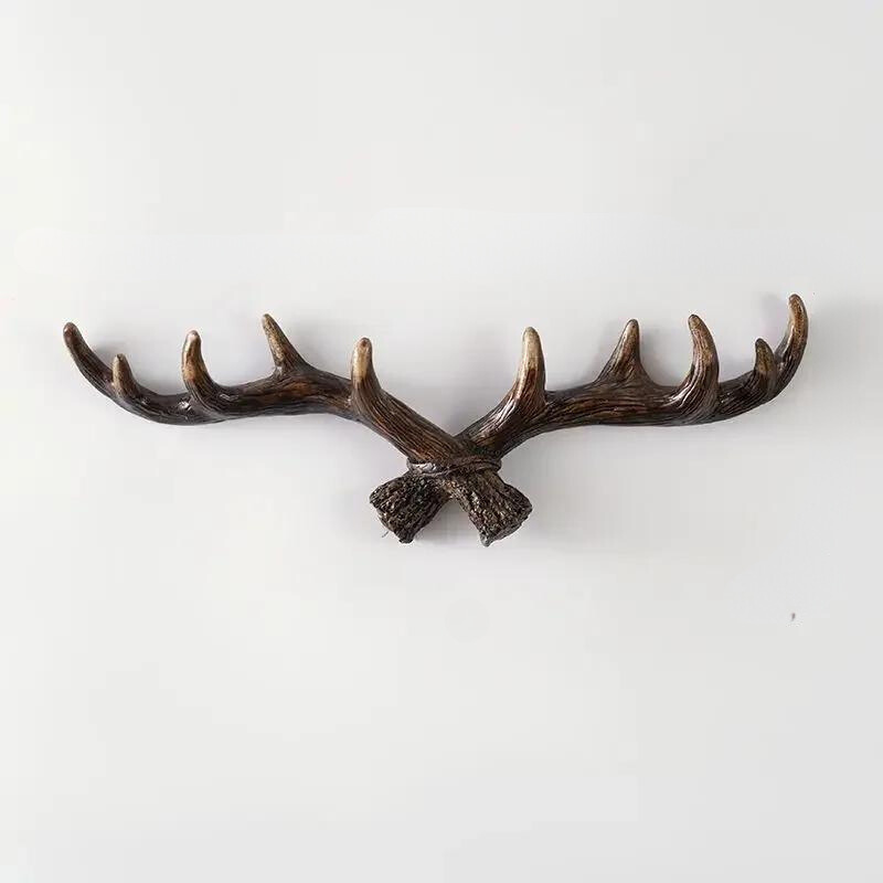 Rustic Antler Wall Hanger for Coats & Hats | ventumra