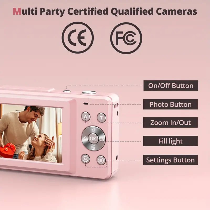Vintage Digital Camera 1080p Video and HD Photos Compact Design | ventumra