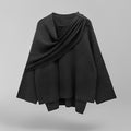 Flowy Asymmetrical Draped Cape | ventumra