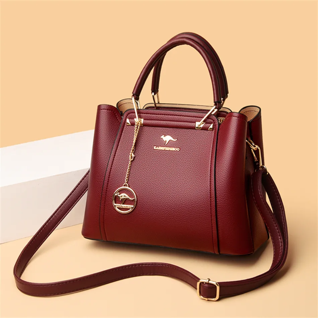Vivian Luxurious Shoulder Bag – Elegant PU Leather Handbag with Crossbody Strap | ventumra
