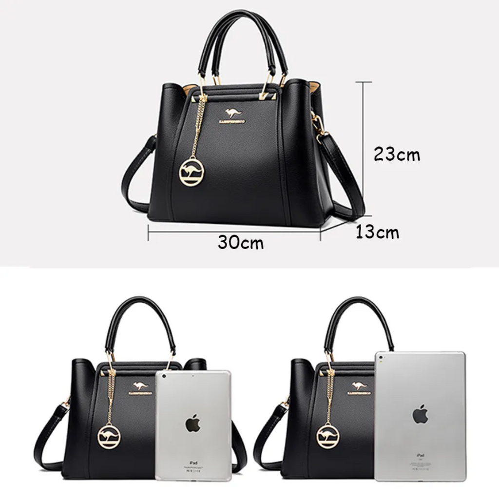 Vivian Luxurious Shoulder Bag – Elegant PU Leather Handbag with Crossbody Strap | ventumra