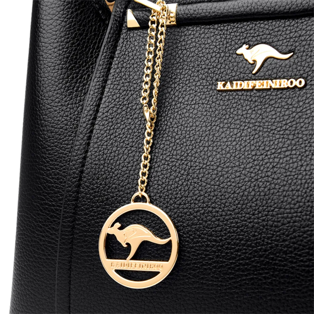 Vivian Luxurious Shoulder Bag – Elegant PU Leather Handbag with Crossbody Strap | ventumra