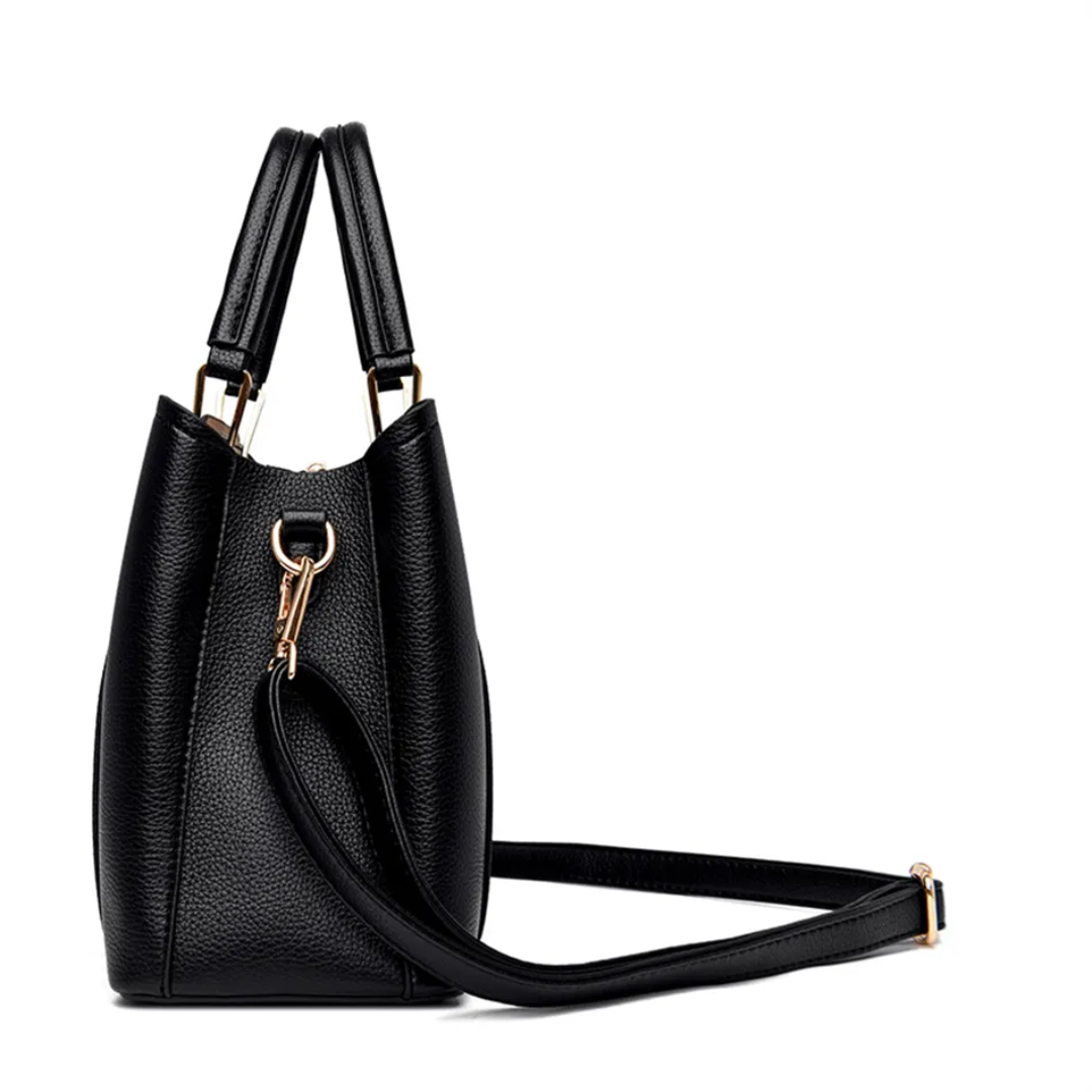 Vivian Luxurious Shoulder Bag – Elegant PU Leather Handbag with Crossbody Strap | ventumra