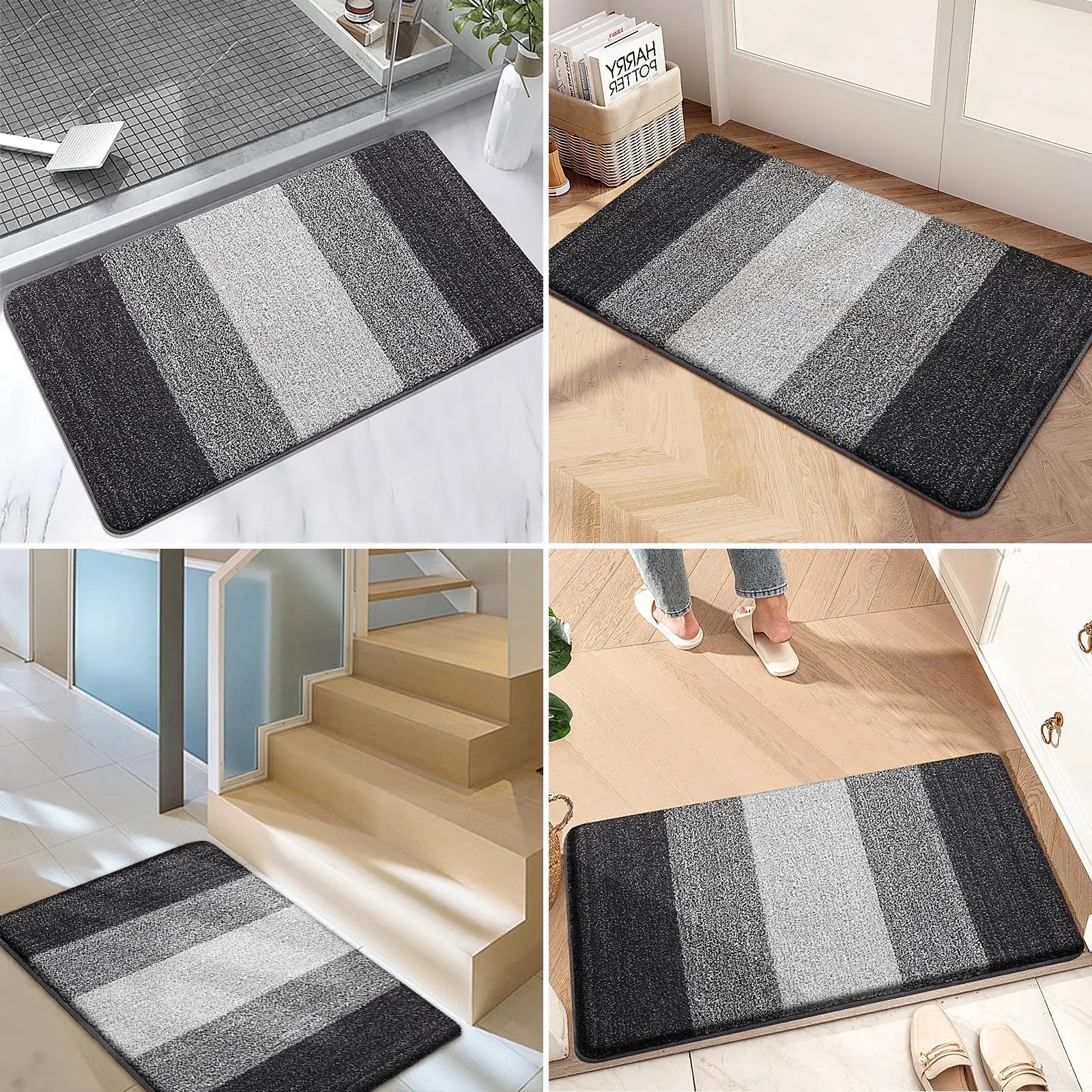 Washable Door Mat for Entrances with Water-Absorbing Design | ventumra