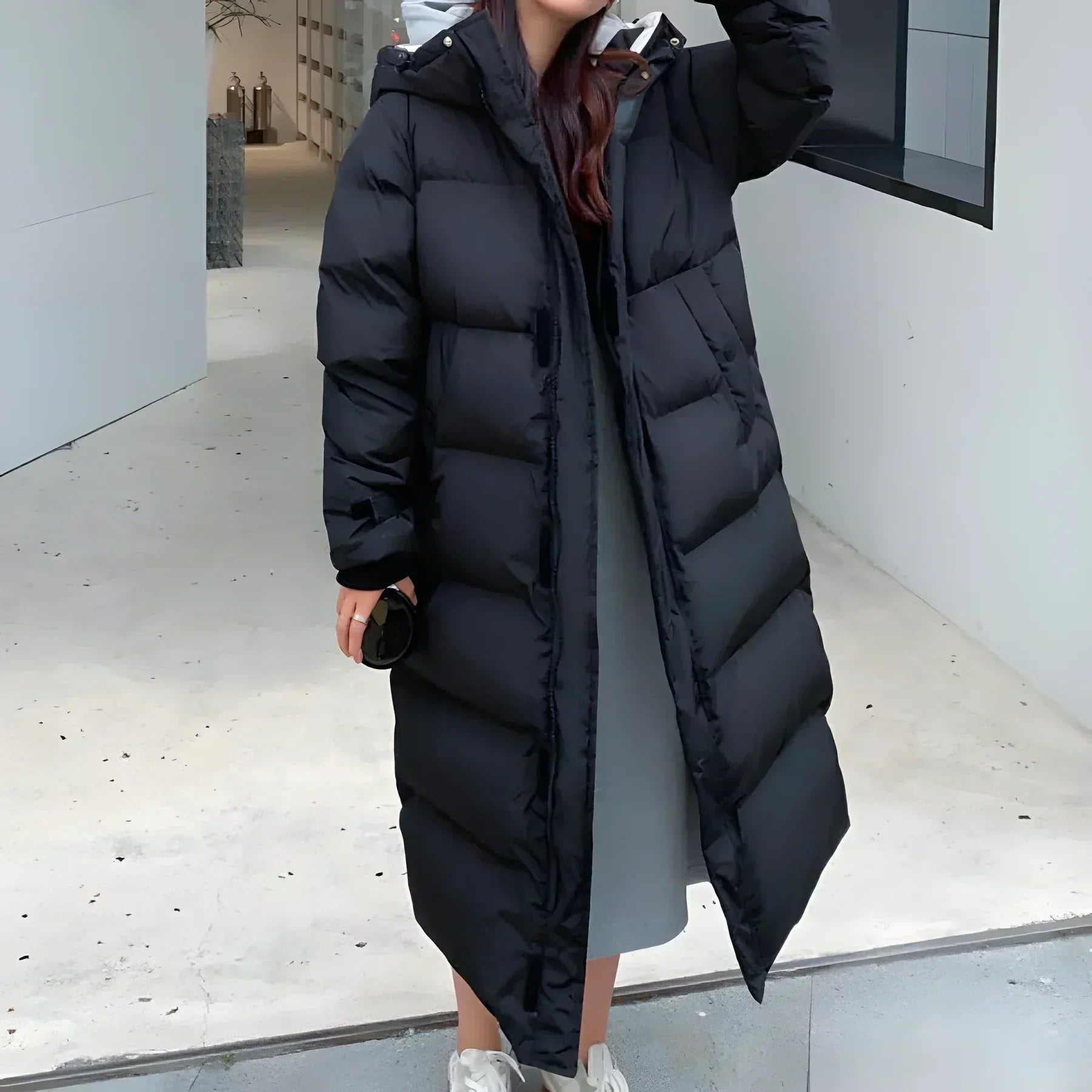 Long Water-Resistant Puffer Parka | ventumra