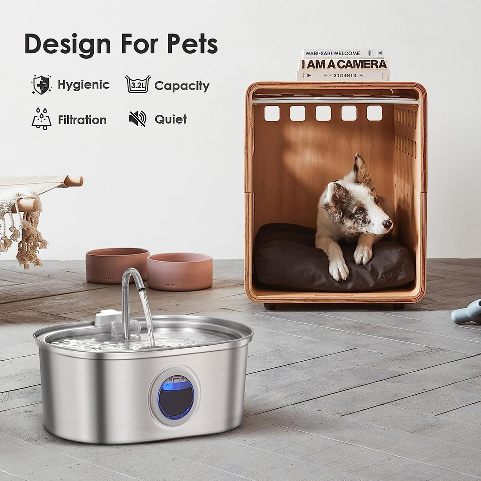 Water Fountain Stainless Steel 3.2L | ventumra