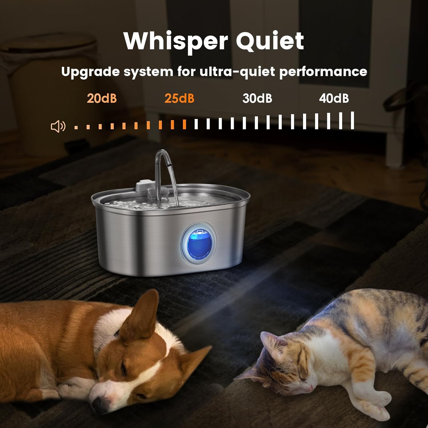 Water Fountain Stainless Steel 3.2L | ventumra