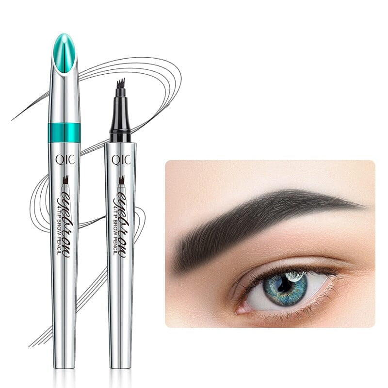 Waterproof 3D Microblading Eyebrow Pencil with 4 Fork Tips | ventumra