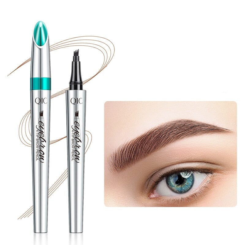 Waterproof 3D Microblading Eyebrow Pencil with 4 Fork Tips | ventumra