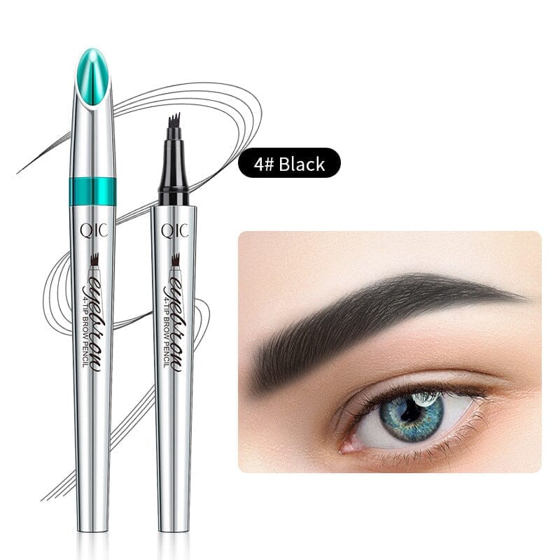 Waterproof 3D Microblading Eyebrow Pencil with 4 Fork Tips | ventumra