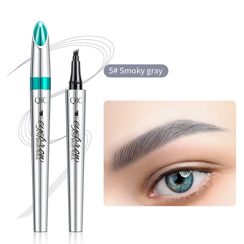 Waterproof 3D Microblading Eyebrow Pencil with 4 Fork Tips | ventumra