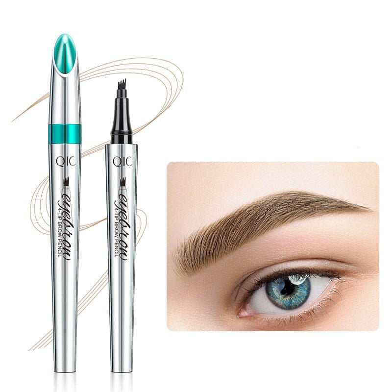 Waterproof 3D Microblading Eyebrow Pencil with 4 Fork Tips | ventumra