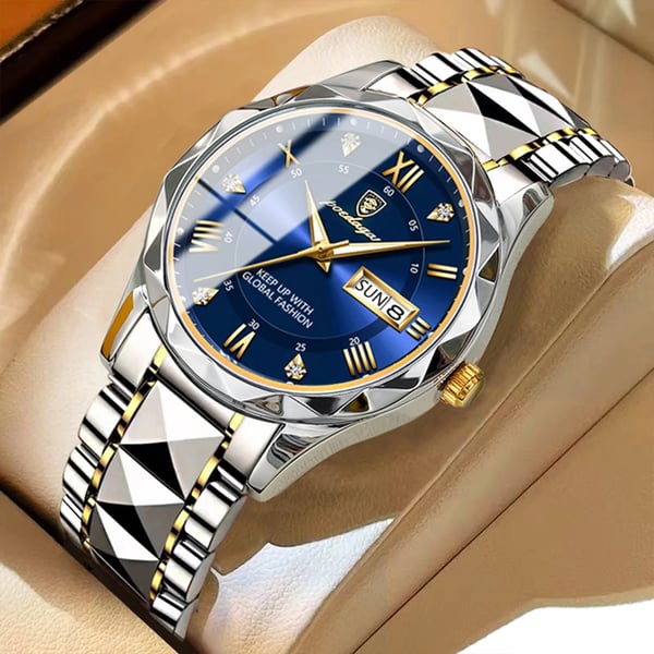 Men's Waterproof Watch with Luminous Dial | ventumra