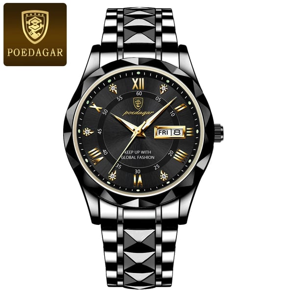 Men's Waterproof Watch with Luminous Dial | ventumra