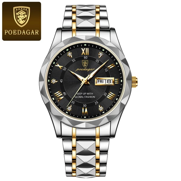Men's Waterproof Watch with Luminous Dial | ventumra