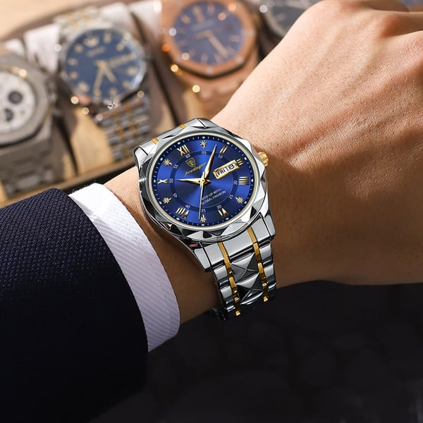 Men's Waterproof Watch with Luminous Dial | ventumra