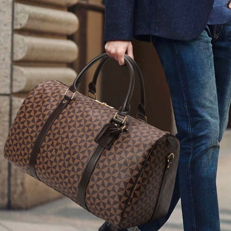 Westman – Premium Leather Unisex Travel Bag Stylish Duffle Bag | ventumra