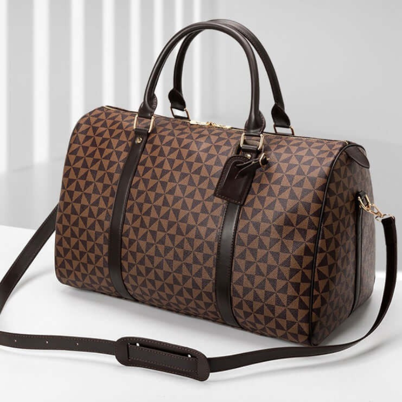 Westman – Premium Leather Unisex Travel Bag Stylish Duffle Bag | ventumra
