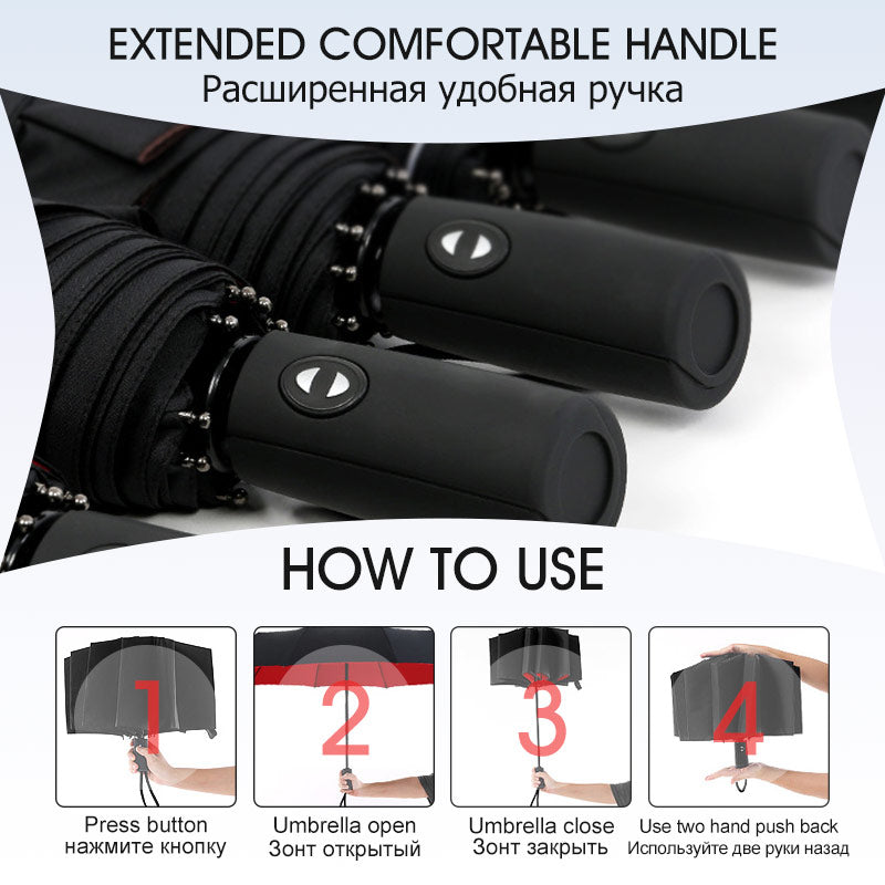 Wind-Resistant Storm Umbrella - The Umbrella That Withstands Any Storm | ventumra