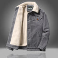Men's Insulated Sherpa Lined Corduroy Jacket | ventumra