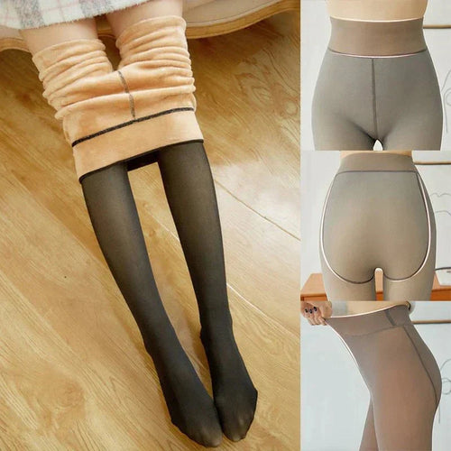 '- Fleece-Lined Winter Tights | ventumra