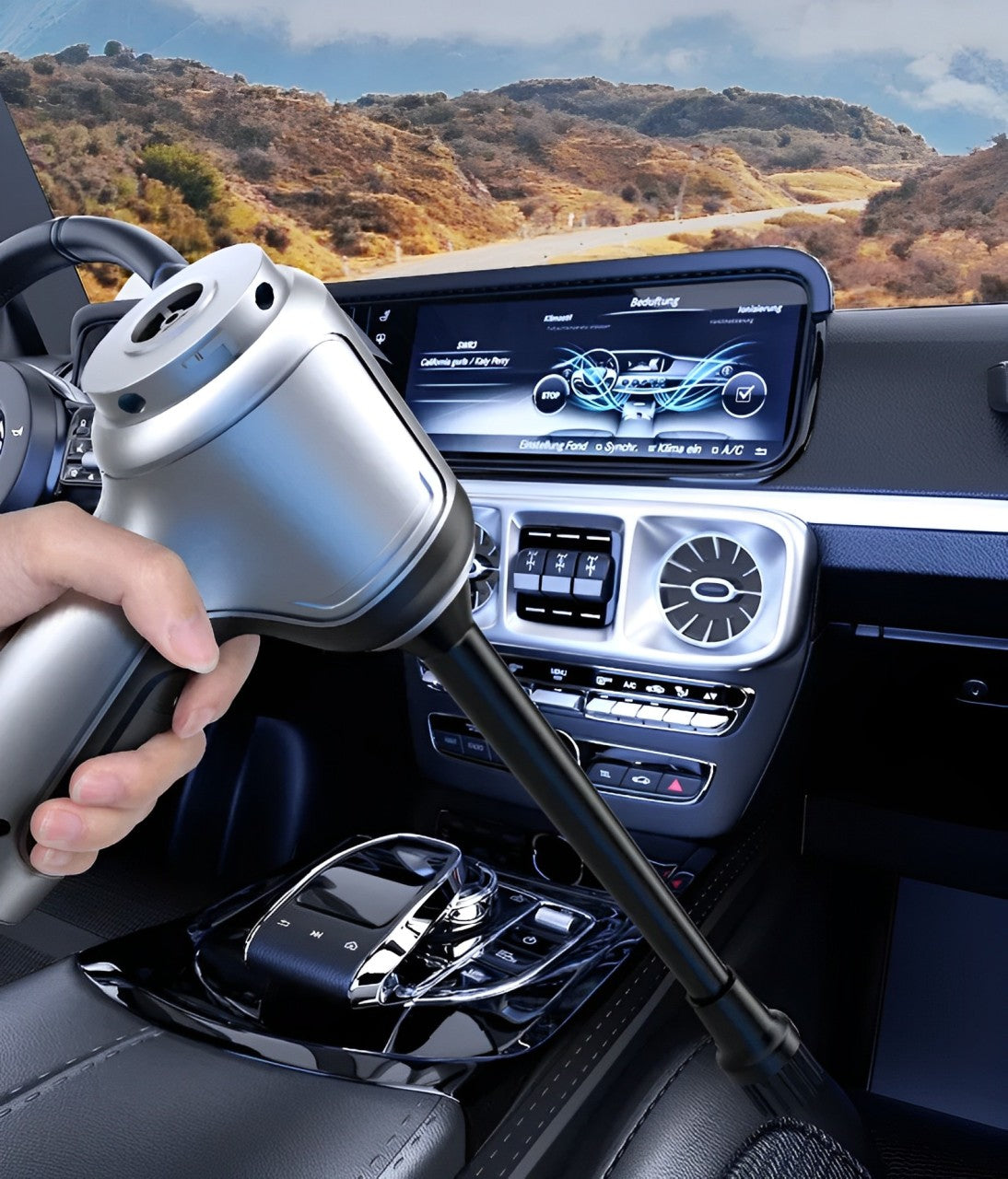 Wireless Car Vacuum Cleaner with 95000PA Suction Power – Lightweight & Quiet | ventumra