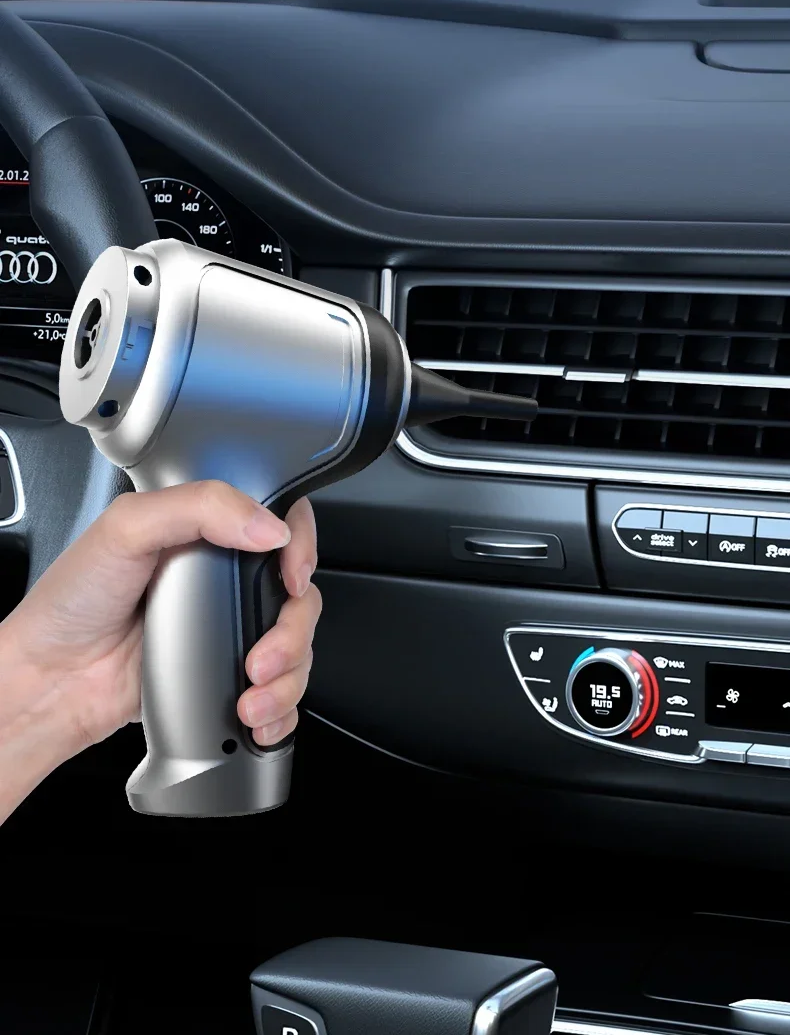 Wireless Car Vacuum Cleaner with 95000PA Suction Power – Lightweight & Quiet | ventumra