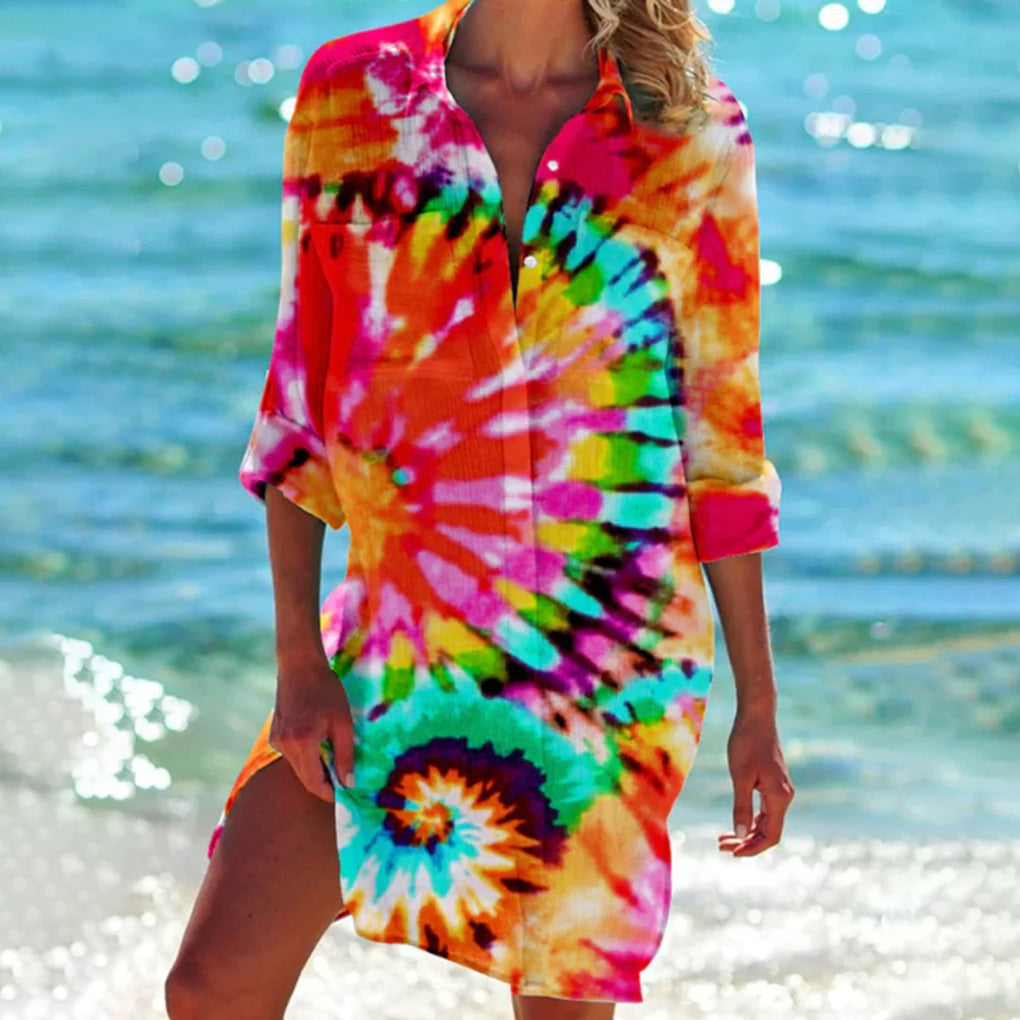 Breezy Beach Cover Up Shirt | ventumra