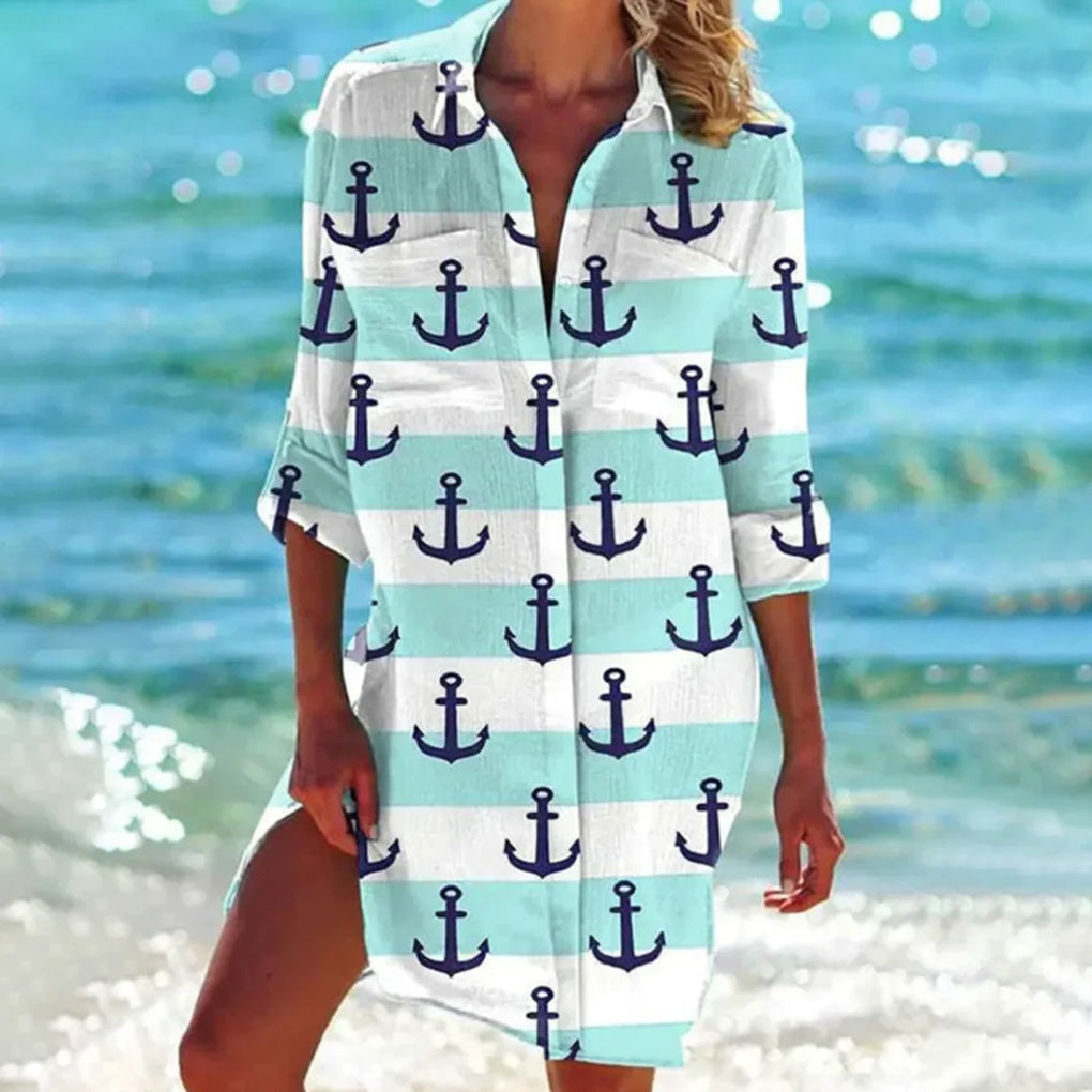 Breezy Beach Cover Up Shirt | ventumra