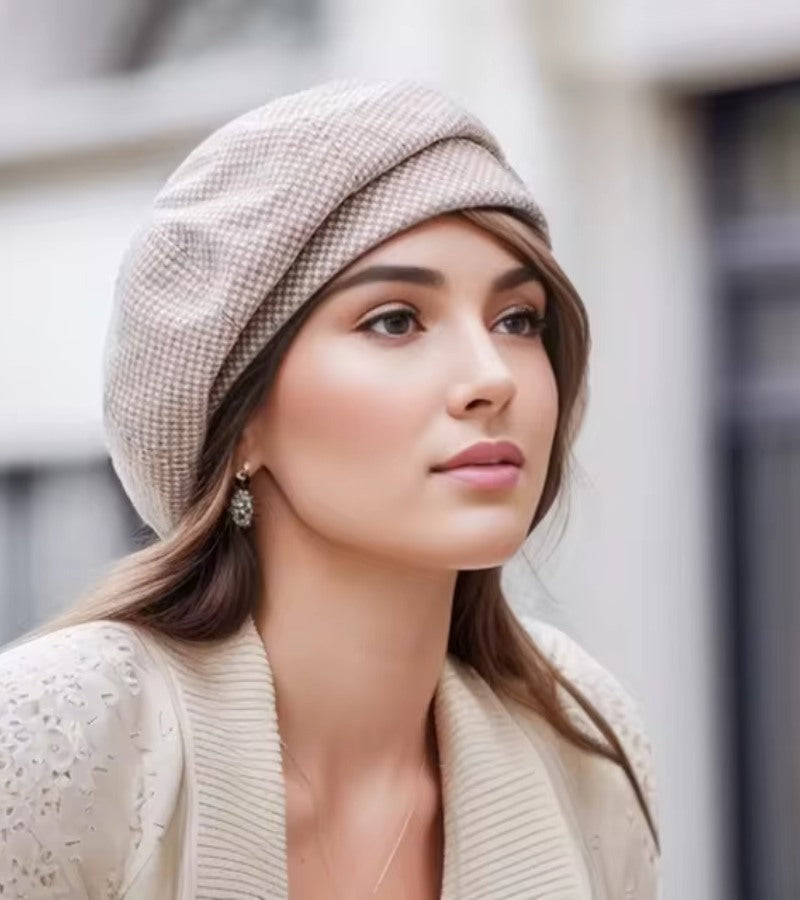 Women’s Elegant Cap Parisian Chic Style Breathable Soft Fabric One Size | ventumra
