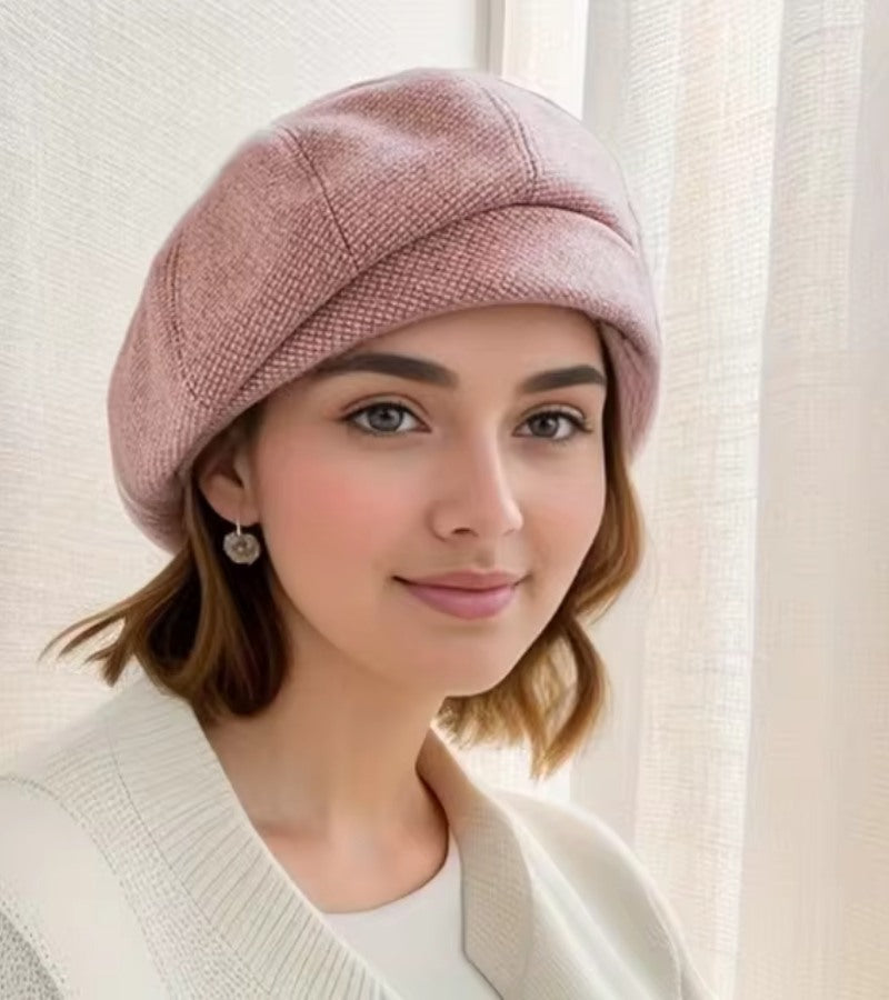 Women’s Elegant Cap Parisian Chic Style Breathable Soft Fabric One Size | ventumra