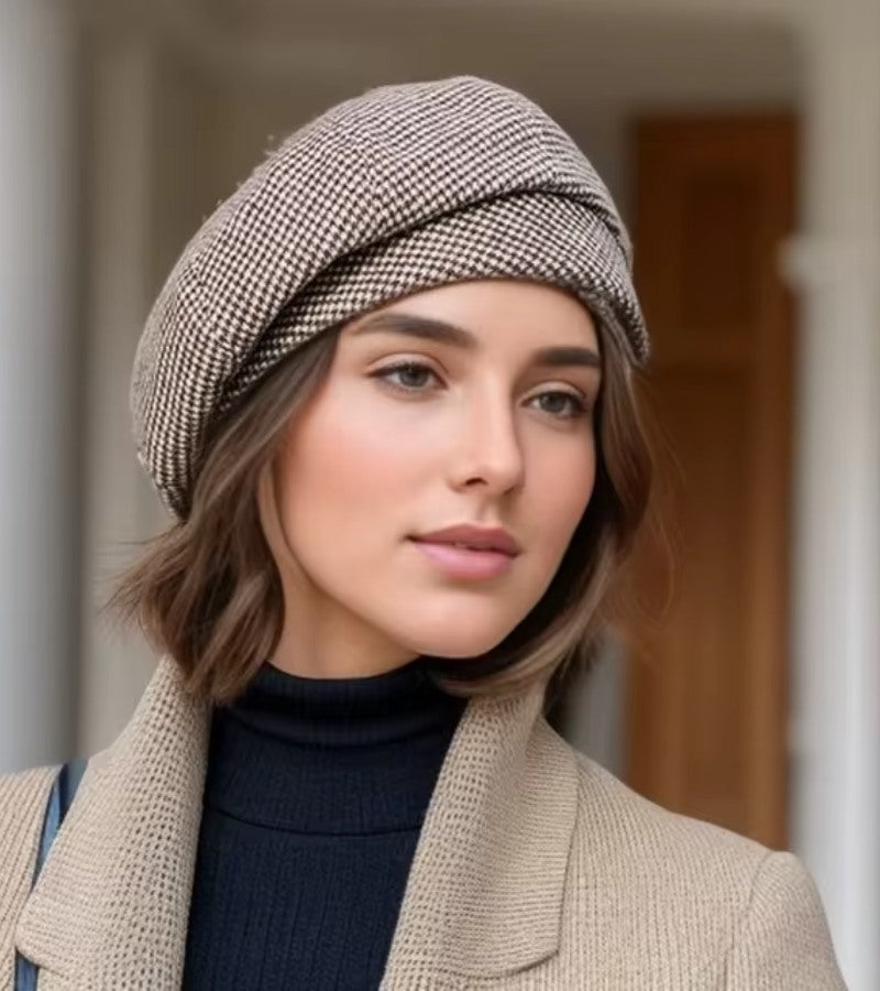 Women’s Elegant Cap Parisian Chic Style Breathable Soft Fabric One Size | ventumra