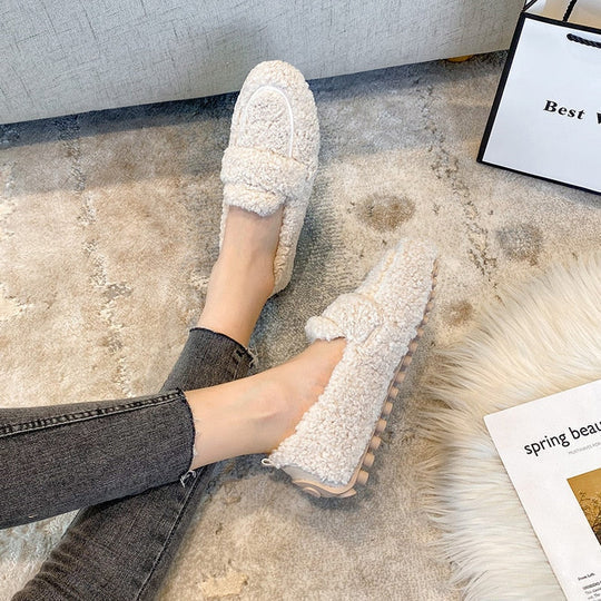 Cozy Plush Loafer Slippers | ventumra