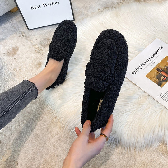 Cozy Plush Loafer Slippers | ventumra