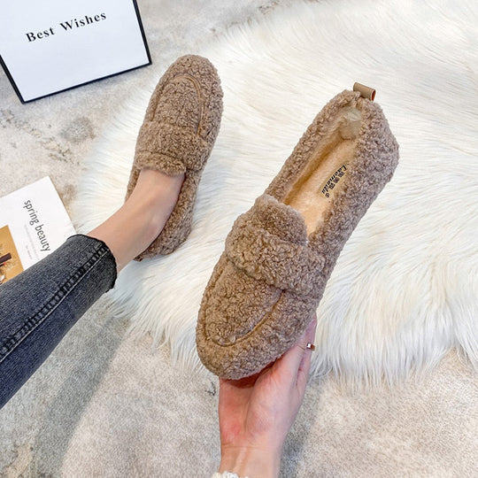 Cozy Plush Loafer Slippers | ventumra