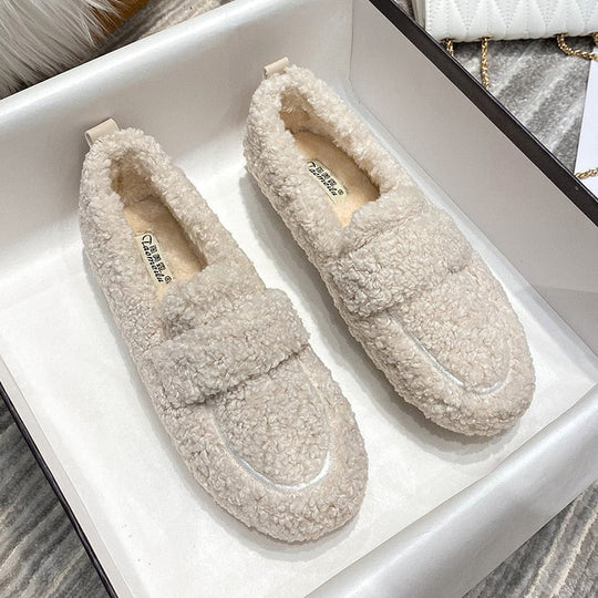 Cozy Plush Loafer Slippers | ventumra
